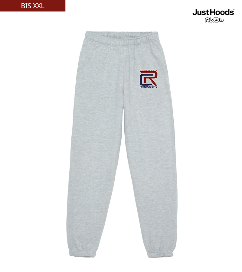 Just Hoods Herren Jogginghose Heather Grey "Anton"