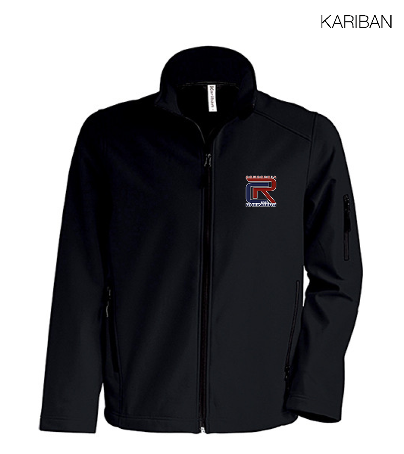 Kariban Kinder Softshelljacke Black "Anton"
