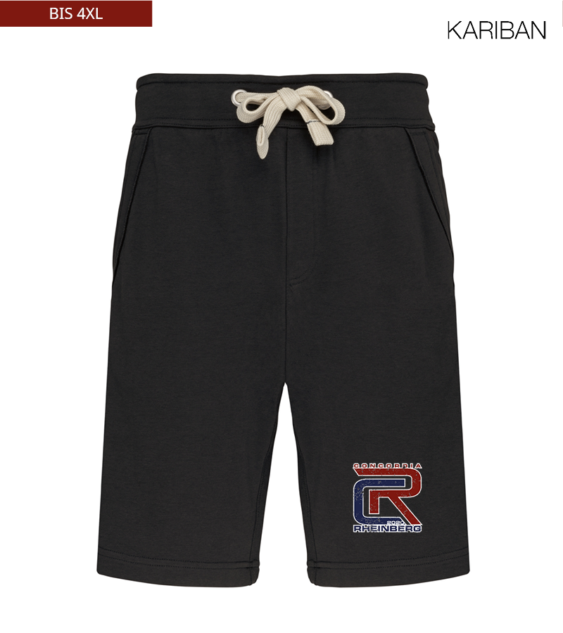 Kariban Unisex Bermuda Shorts Black "Uwe"